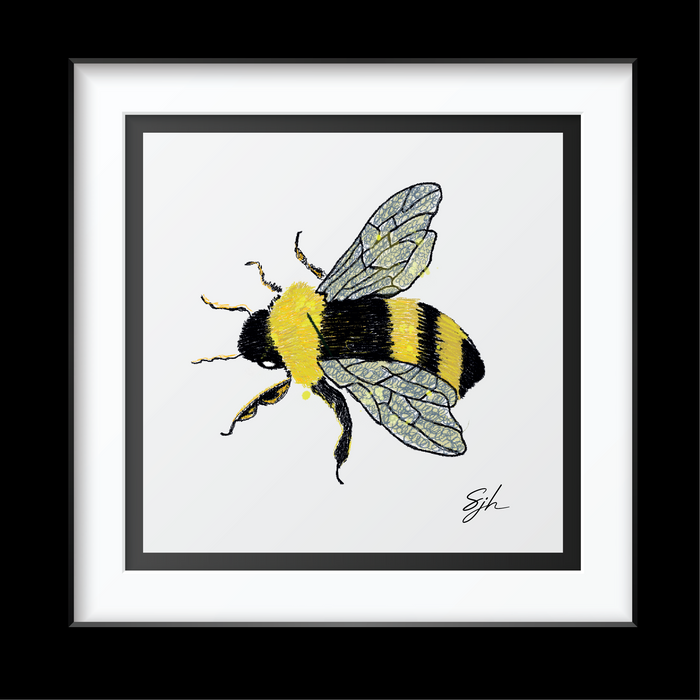 Bumble Bee Art Print