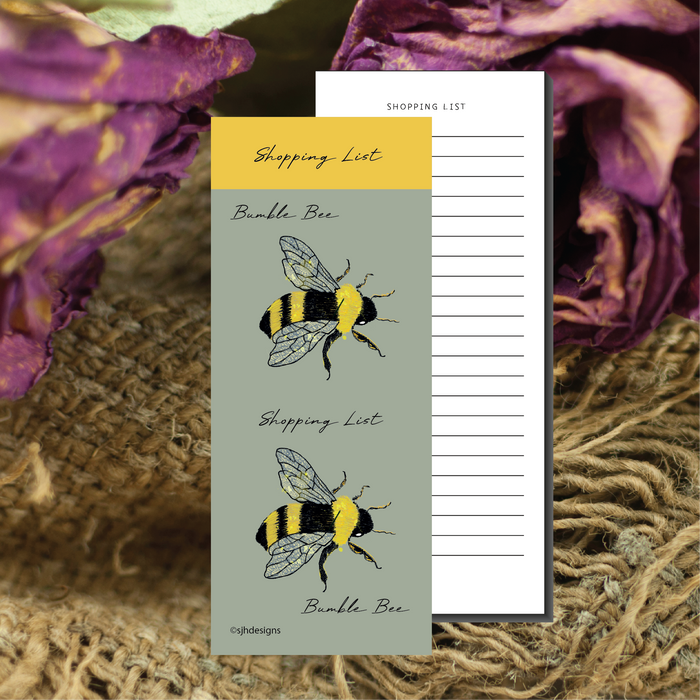 Bumble Bee Magnetic Shopping Pad