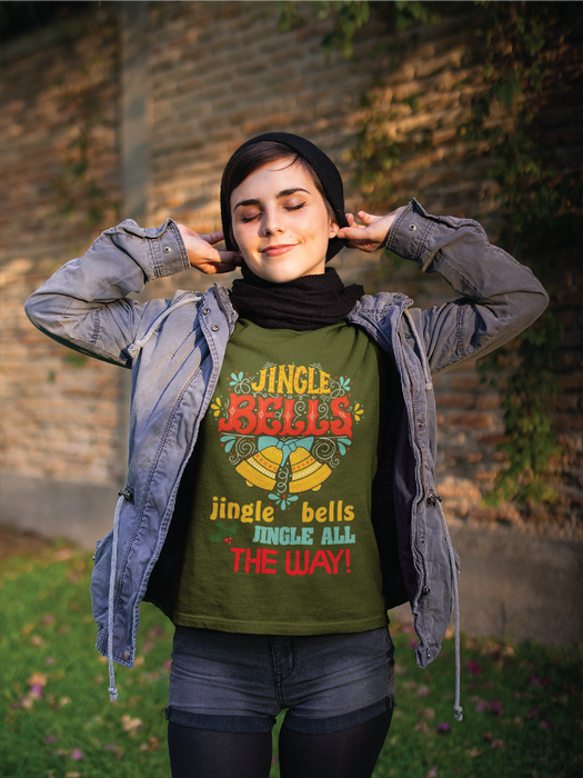 Jingle Bells, Jingle all the way Christmas T-shirt