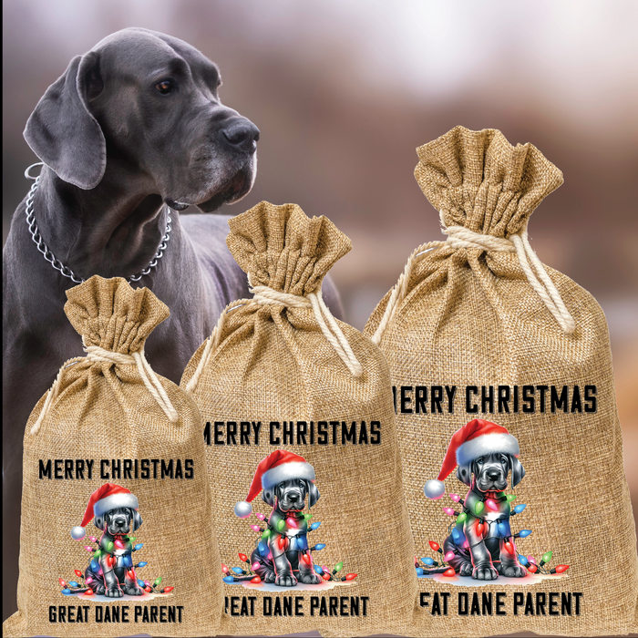 Great Dane Parent Santa Sack