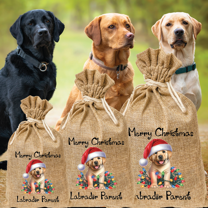 Labrador Parent Santa Sack