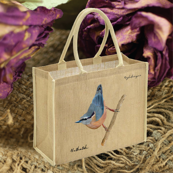 SJH Nuthatch Jute Shopper