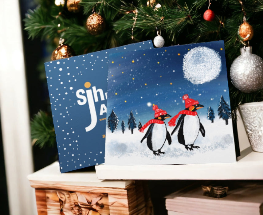 SJH Design Christmas Cards Pk of 10