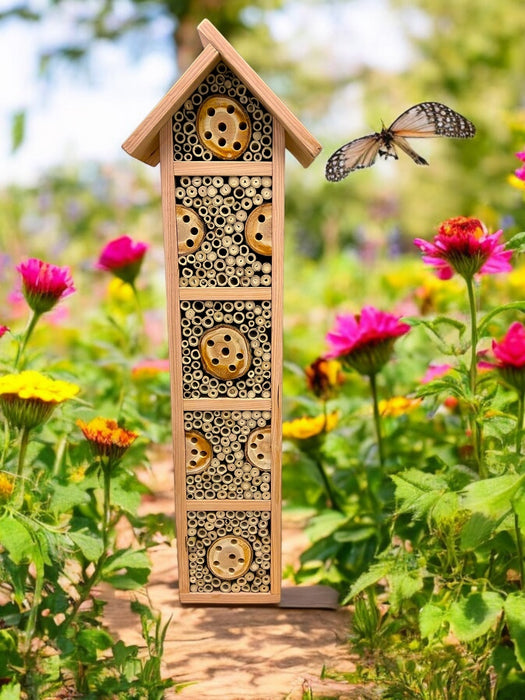 Sting Tall Solitary Bee Hotel