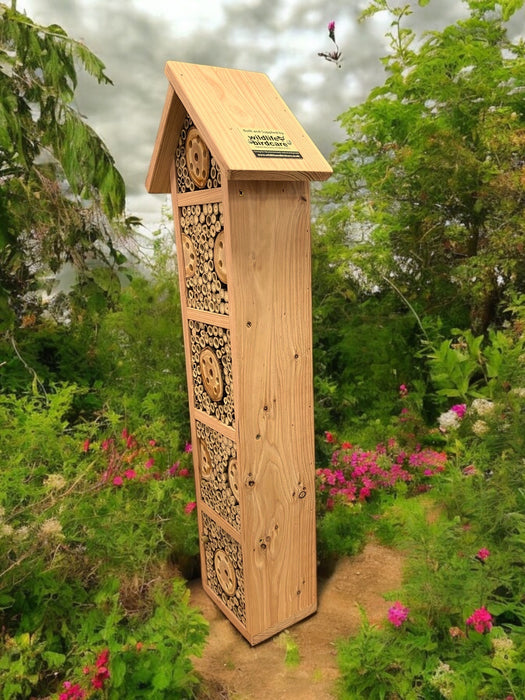 Sting Tall Solitary Bee Hotel