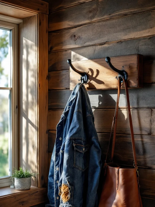 Reclaimed Coat Racks Rustic Style