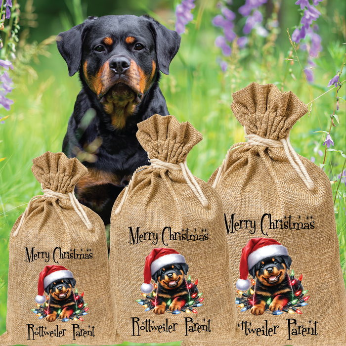 Rottweiler Parent Santa Sack