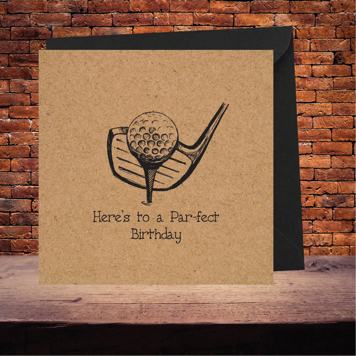 Parfect Birthday Art Greetings Card