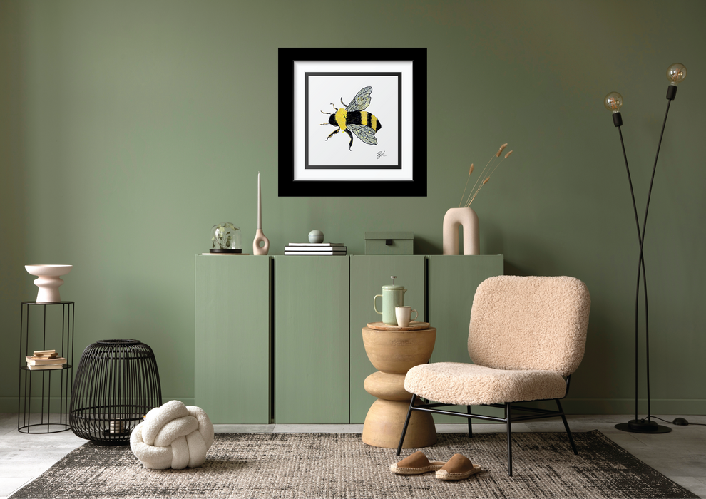 Bumble Bee Art Print