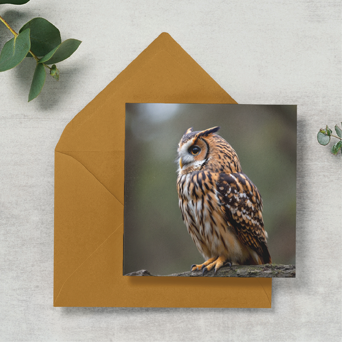 Long Eared Owl at Dusk