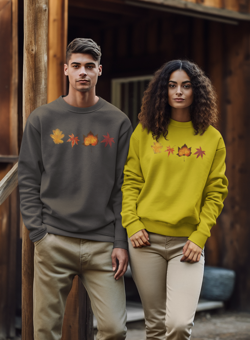 Golden Leaves Organic Sweatshirt