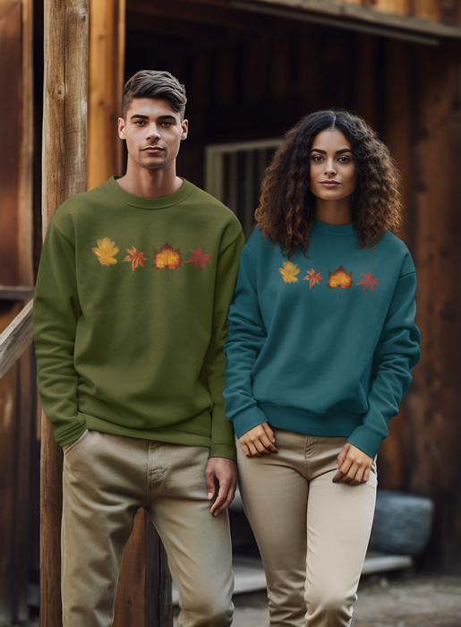 Golden Leaves Organic Sweatshirt