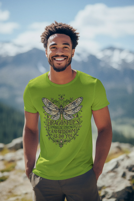 Dragonflies Symbolise Strength and Wisdom Tees