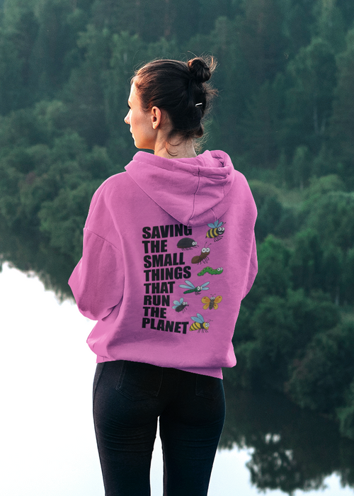 Saving the small things that run the planet Hoodie for Adults and kids