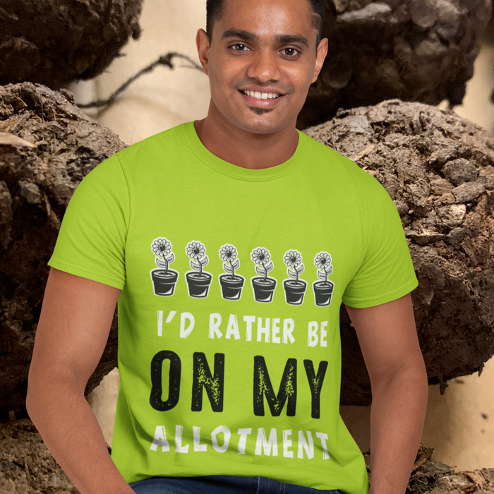 I'd rather be gardening, Gardening Humour T-shirt