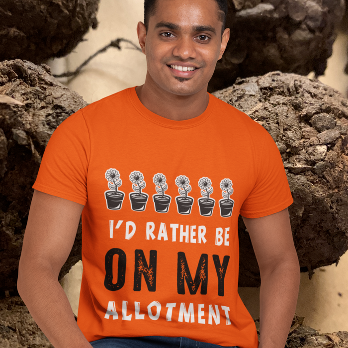 I'd rather be gardening, Gardening Humour T-shirt