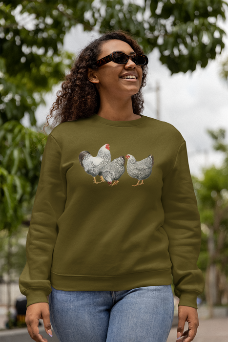 Three Chickens Organic Sweatshirt