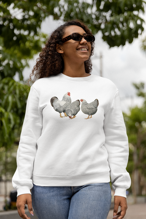 Three Chickens Organic Sweatshirt