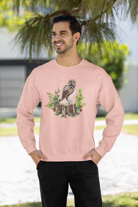 Organic Winter Owl Sweatshirt