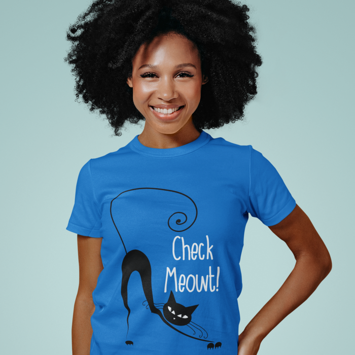 Check Meowt Cat T-Shirt