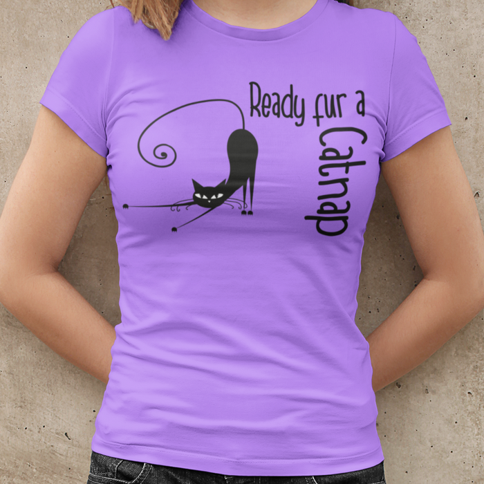 Ready Fur a Catnap Cat T-Shirt