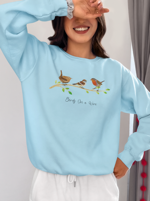 Birds on a branch sweatshirt
