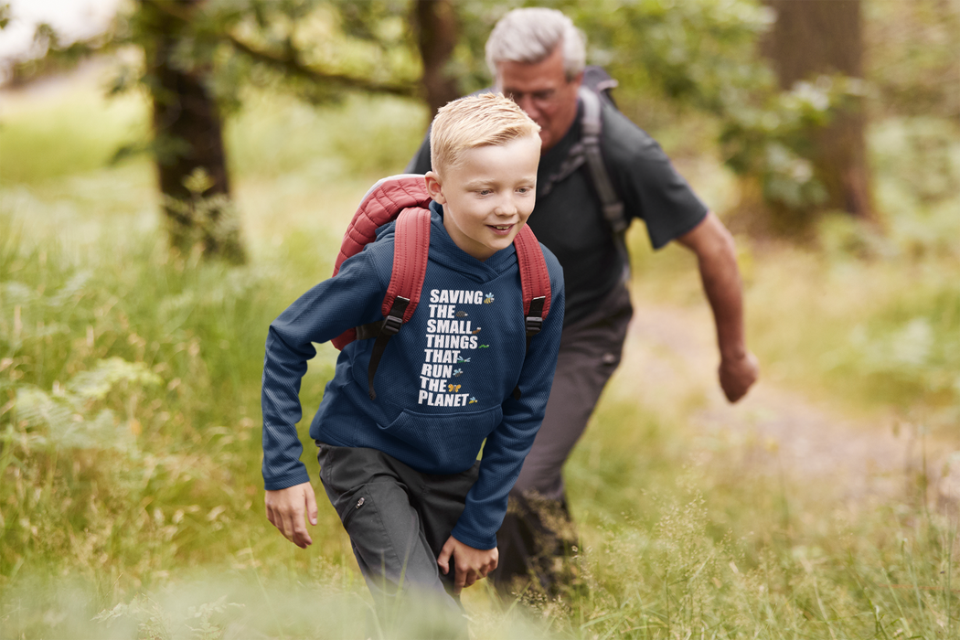 Saving the small things that run the planet Hoodie for Adults and kids