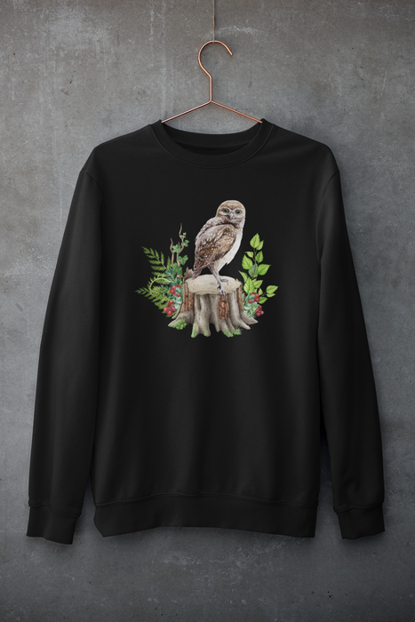 Organic Winter Owl Sweatshirt