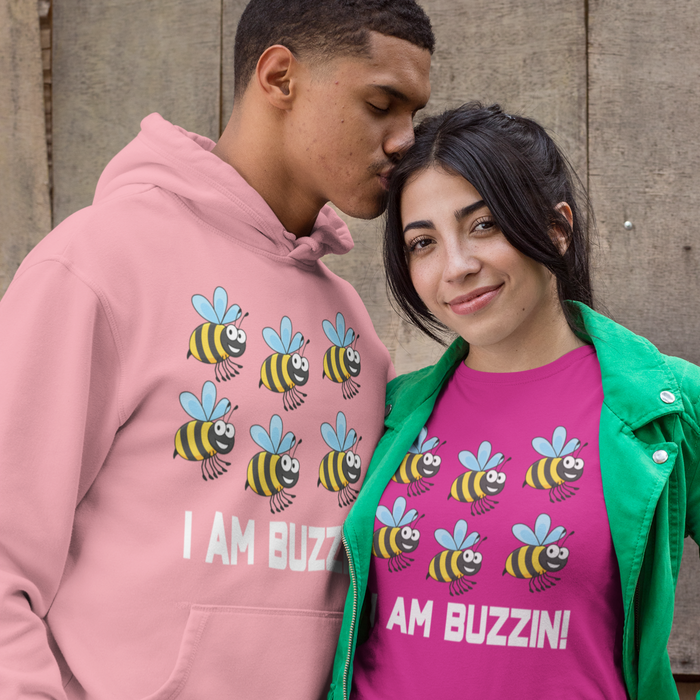 I am BUZZIN Bumble Bee Hoodies