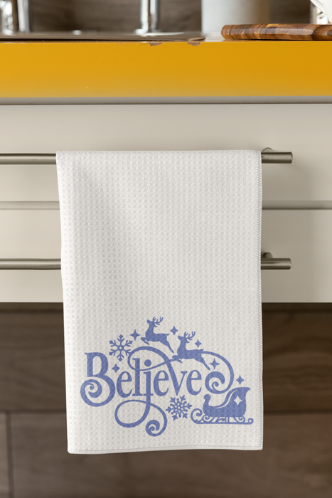 I believe Christmas Tea Towel