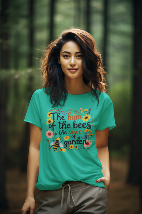 The Hum of the Bees is the Voice of the Garden Tees