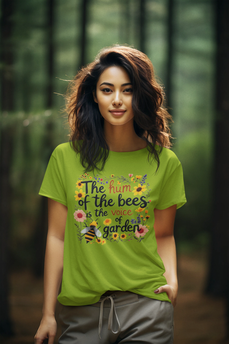 The Hum of the Bees is the Voice of the Garden Tees