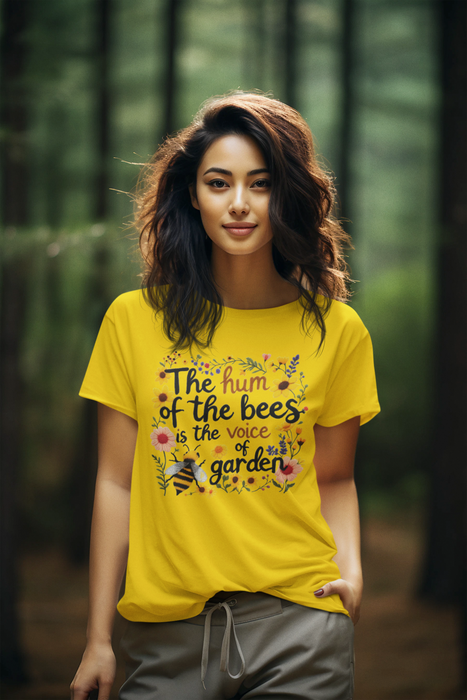 The Hum of the Bees is the Voice of the Garden Tees