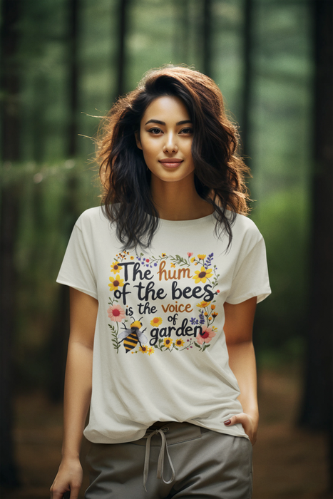 The Hum of the Bees is the Voice of the Garden Tees