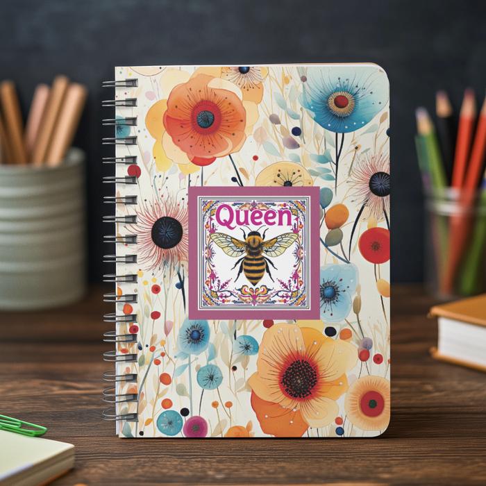 Queen Bee A5 Notebook