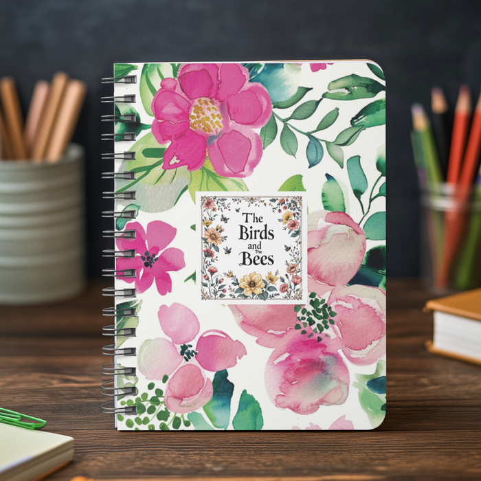 The Birds and The Bees A5 Notebook