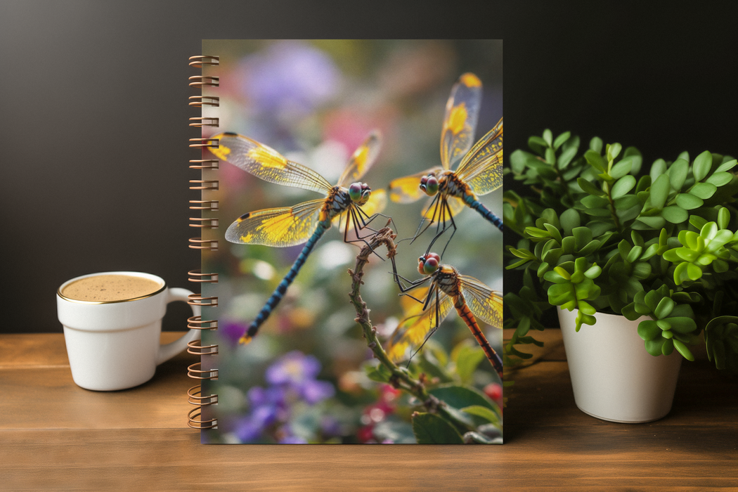 Dragonflies A5 Notebook