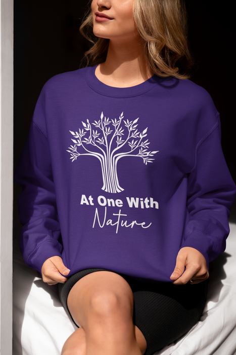 At One with Nature Organic Sweatshirt