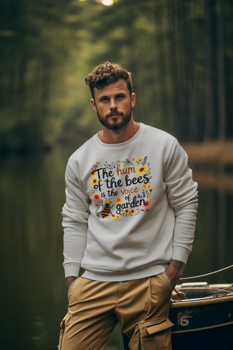 The Hum of the Bees is the Voice of the Garden Sweatshirt