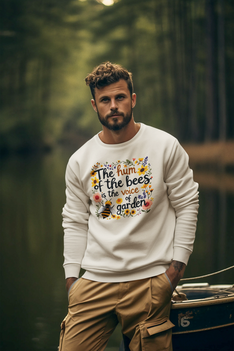 The Hum of the Bees is the Voice of the Garden Sweatshirt