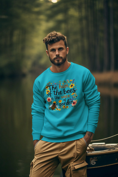 The Hum of the Bees is the Voice of the Garden Sweatshirt