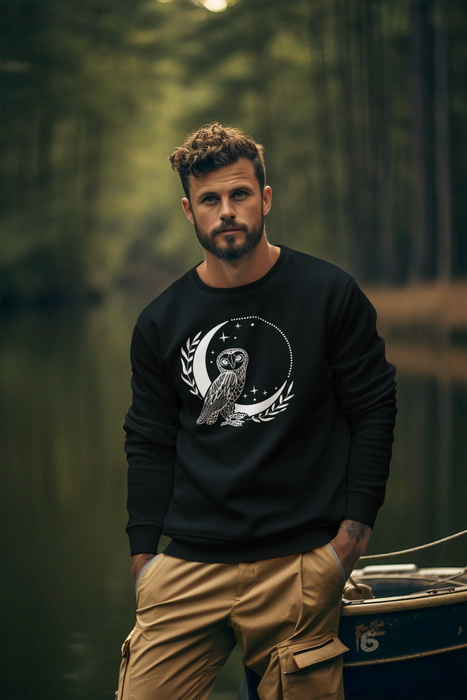 Twilight Barn Owl Sweatshirt