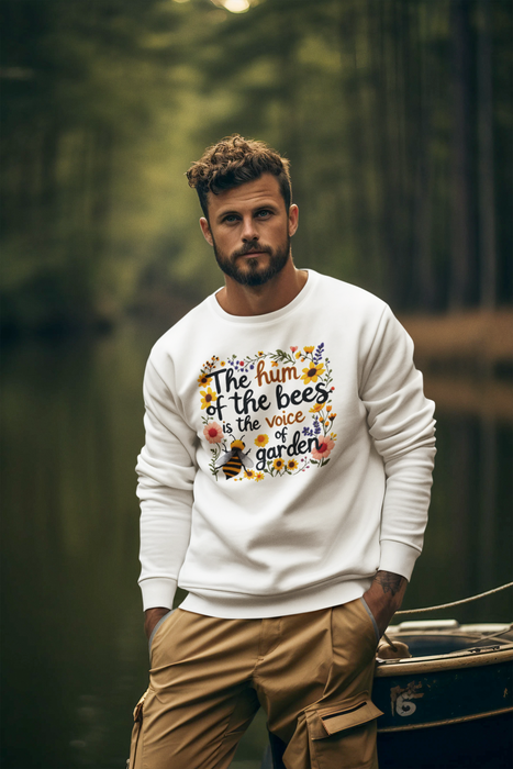 The Hum of the Bees is the Voice of the Garden Sweatshirt