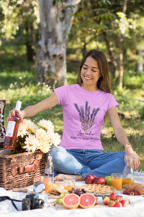 Lavender Floral T-shirt