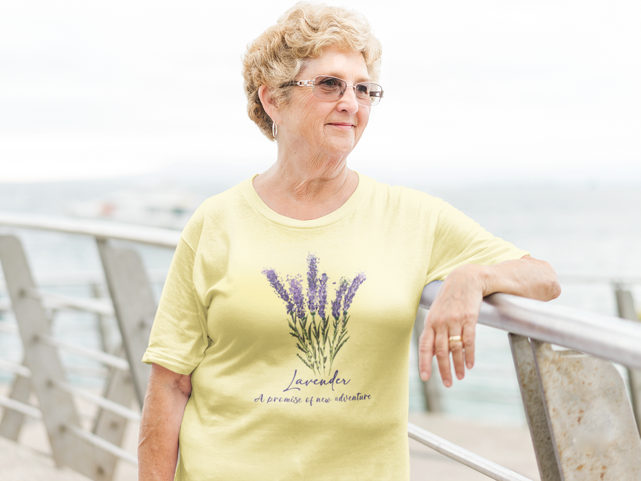 Lavender Floral T-shirt