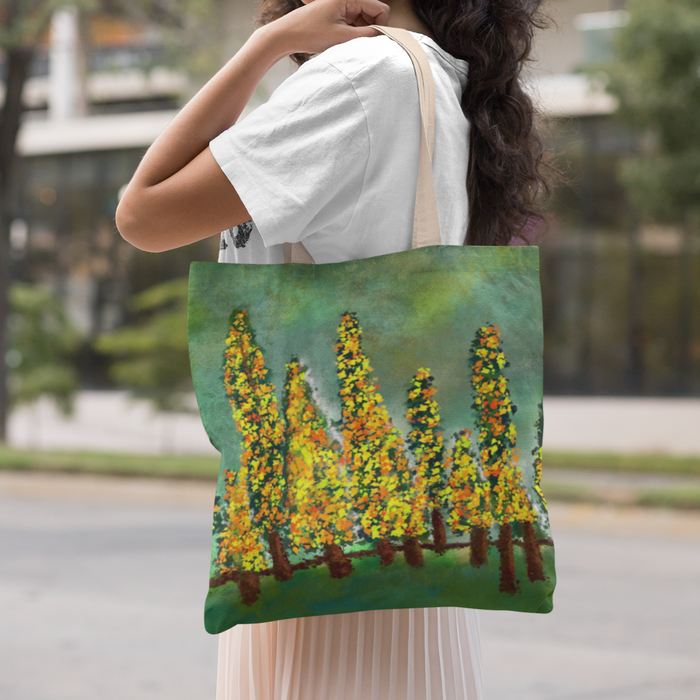 Arboretum Trees Tote Bag