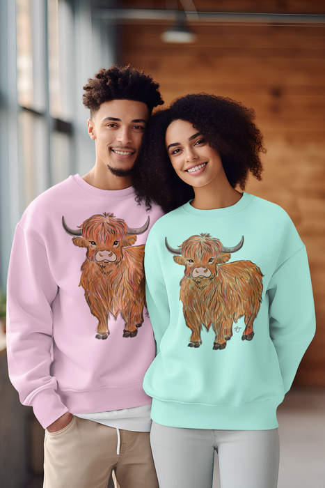 Highland Cow Sweatshirt