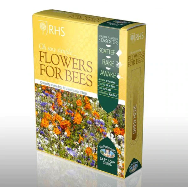 RHS Shake and sow Flowers for Bees