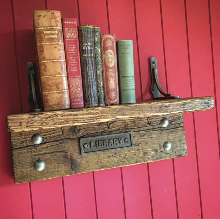 Rustic Book  Shelf