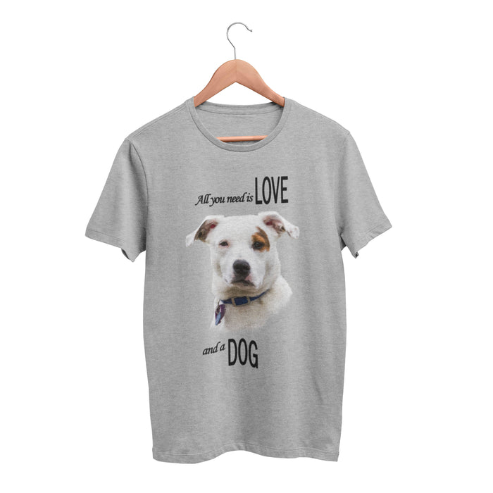 All You Need Is Love and A Dog T-Shirt